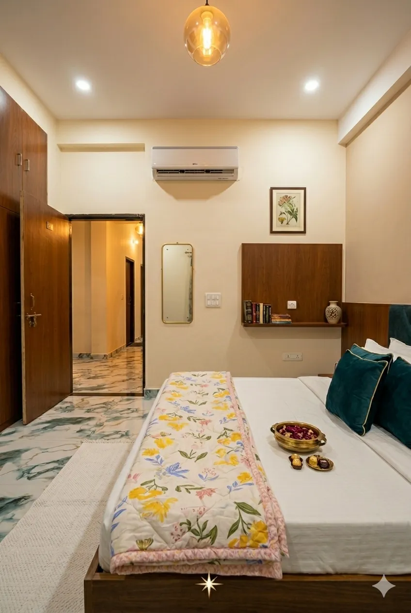 Deluxe Double Room at Shri Balaji Dham Hotel Mathura